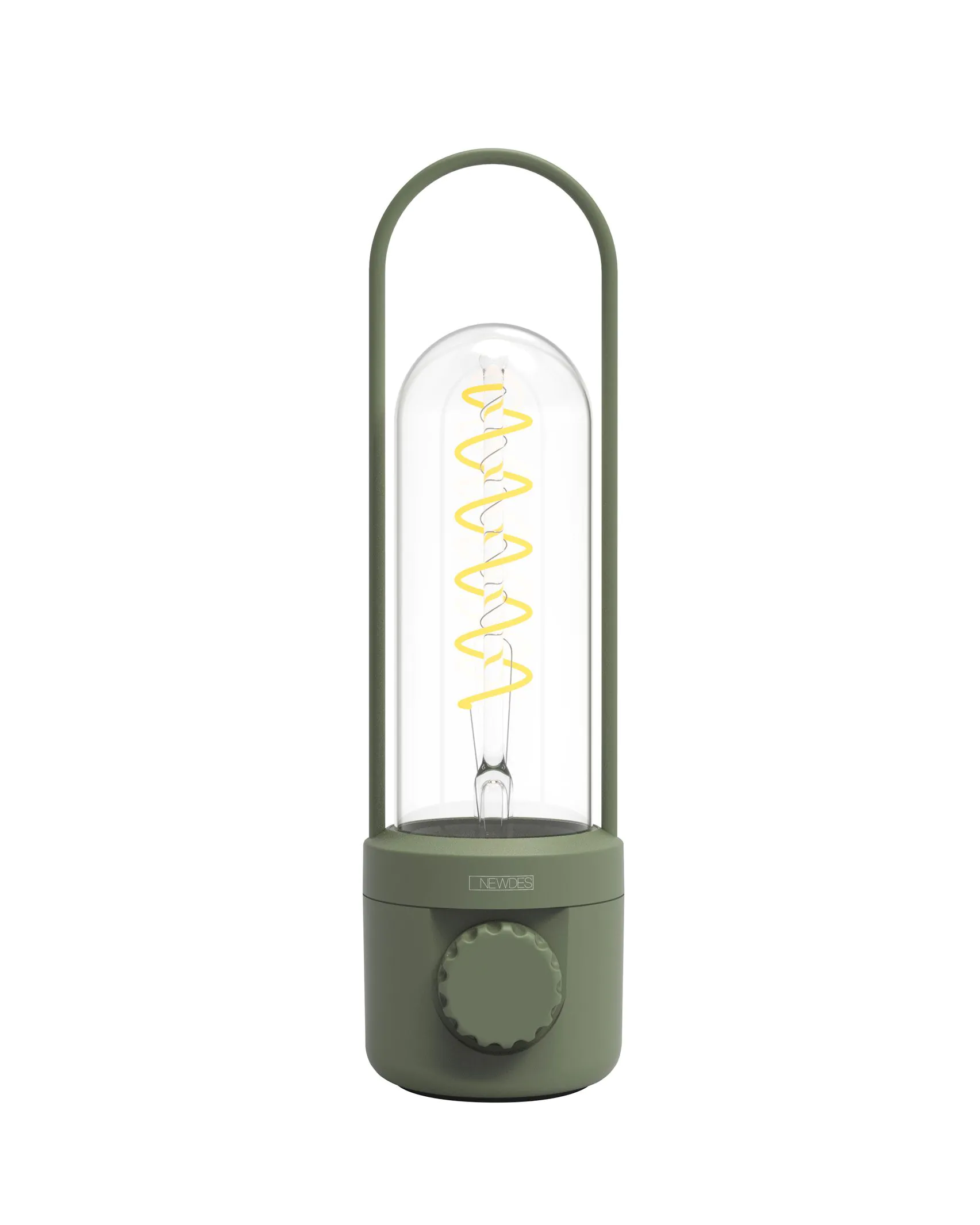 Sompex COIL - Outdoorleuchte, Olivgrün