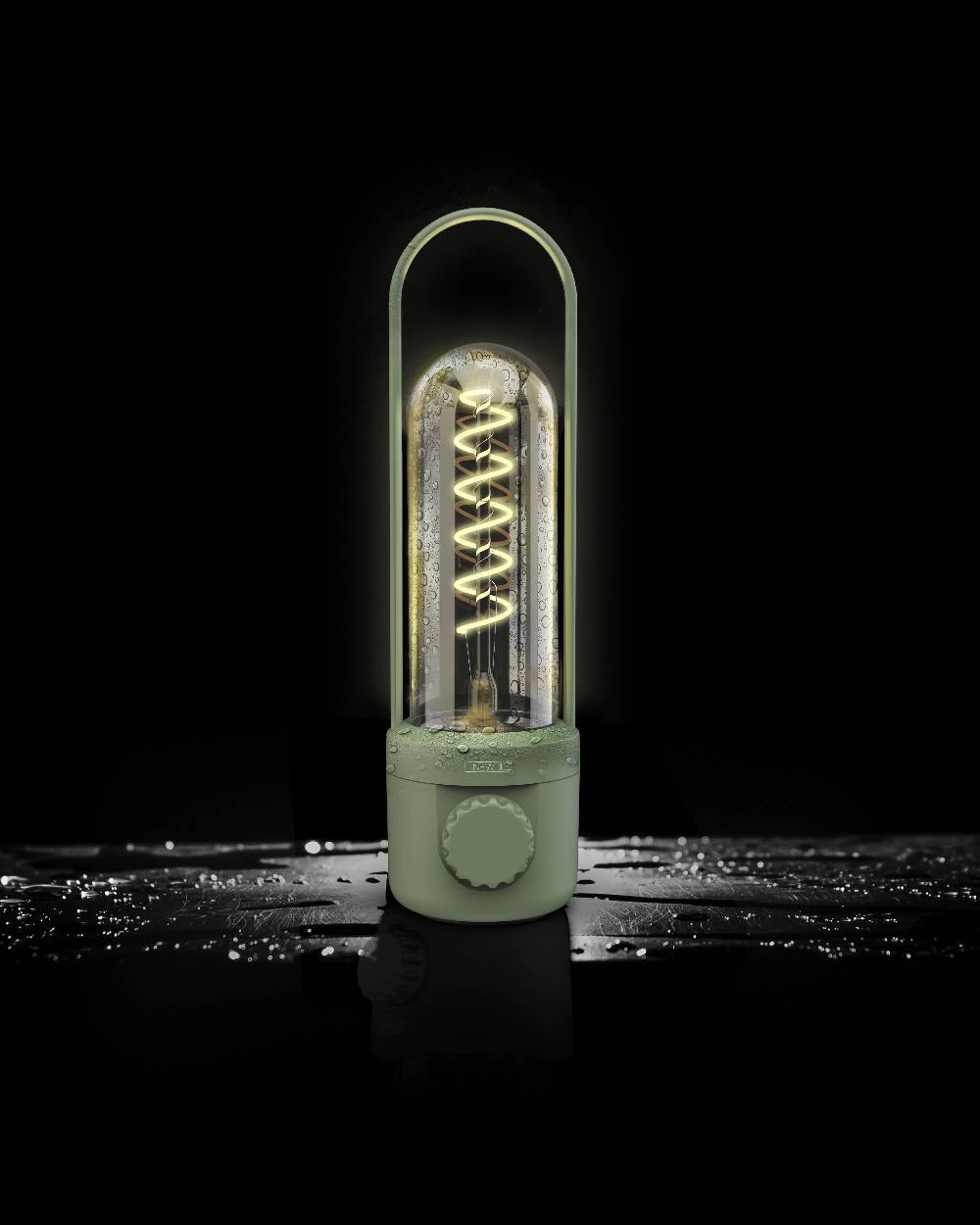 Sompex COIL - Outdoorleuchte, Olivgrün Begrenzt auf 3 Tage