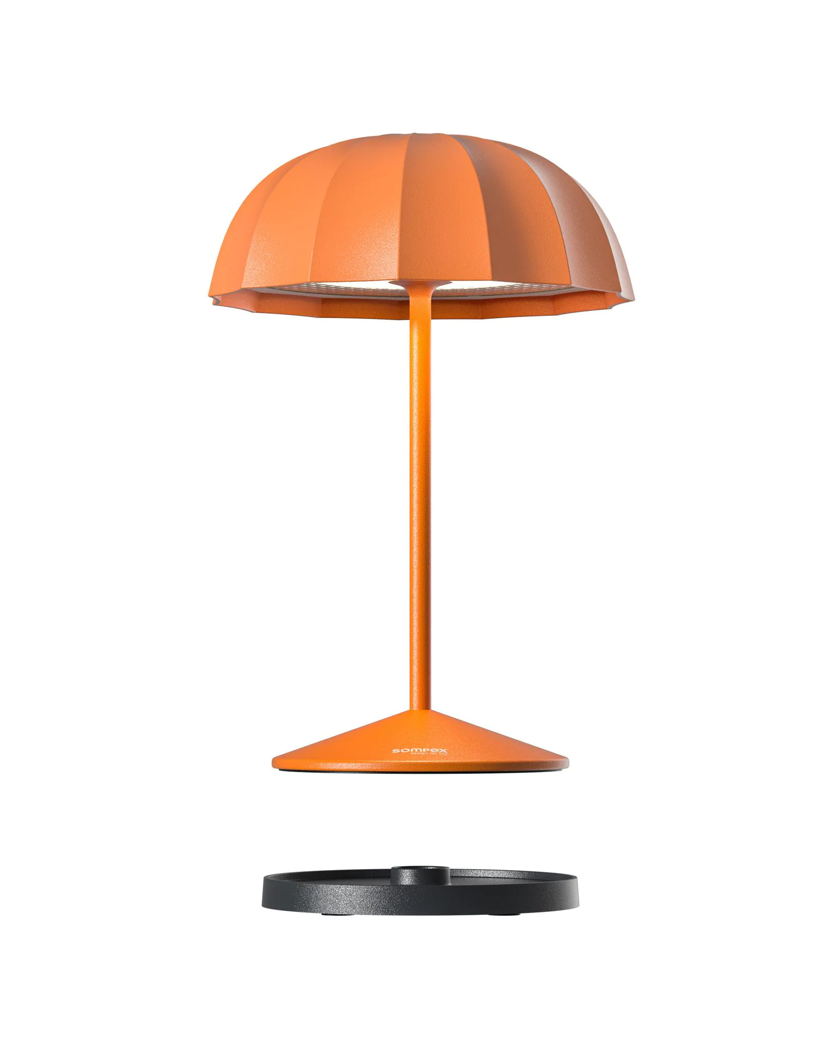 Sompex OMBRELLINO - Orange, Akku-Tischleuchte Rabatte dieses Monats