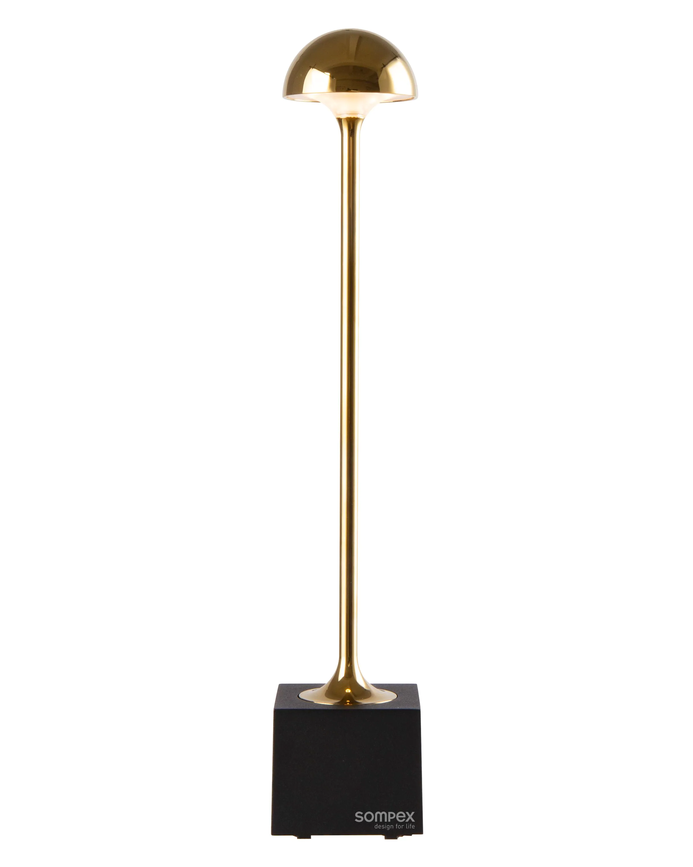 Sompex FLORA - Gold, Akku-Tischleuchte