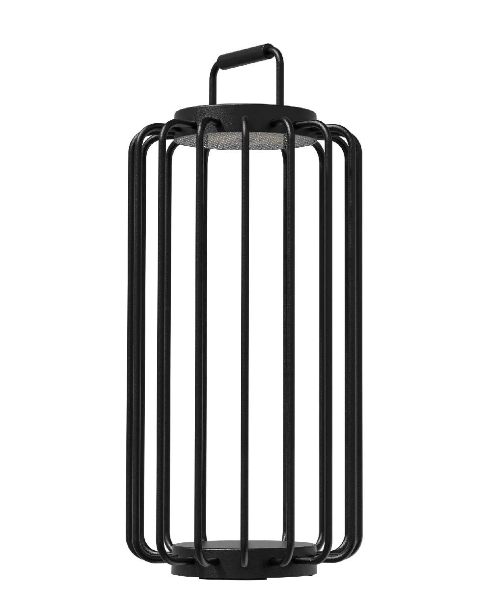 Sompex BANGKOK - Schwarz, Akku-Tischleuchte 50cm