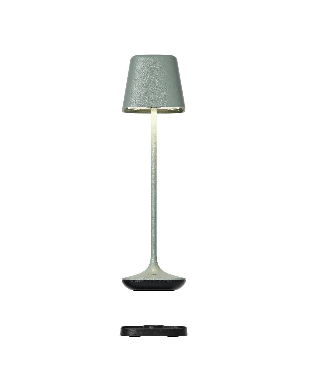 Sompex CAPRI - Olivgrün, RGB-Akku-Tischleuchte