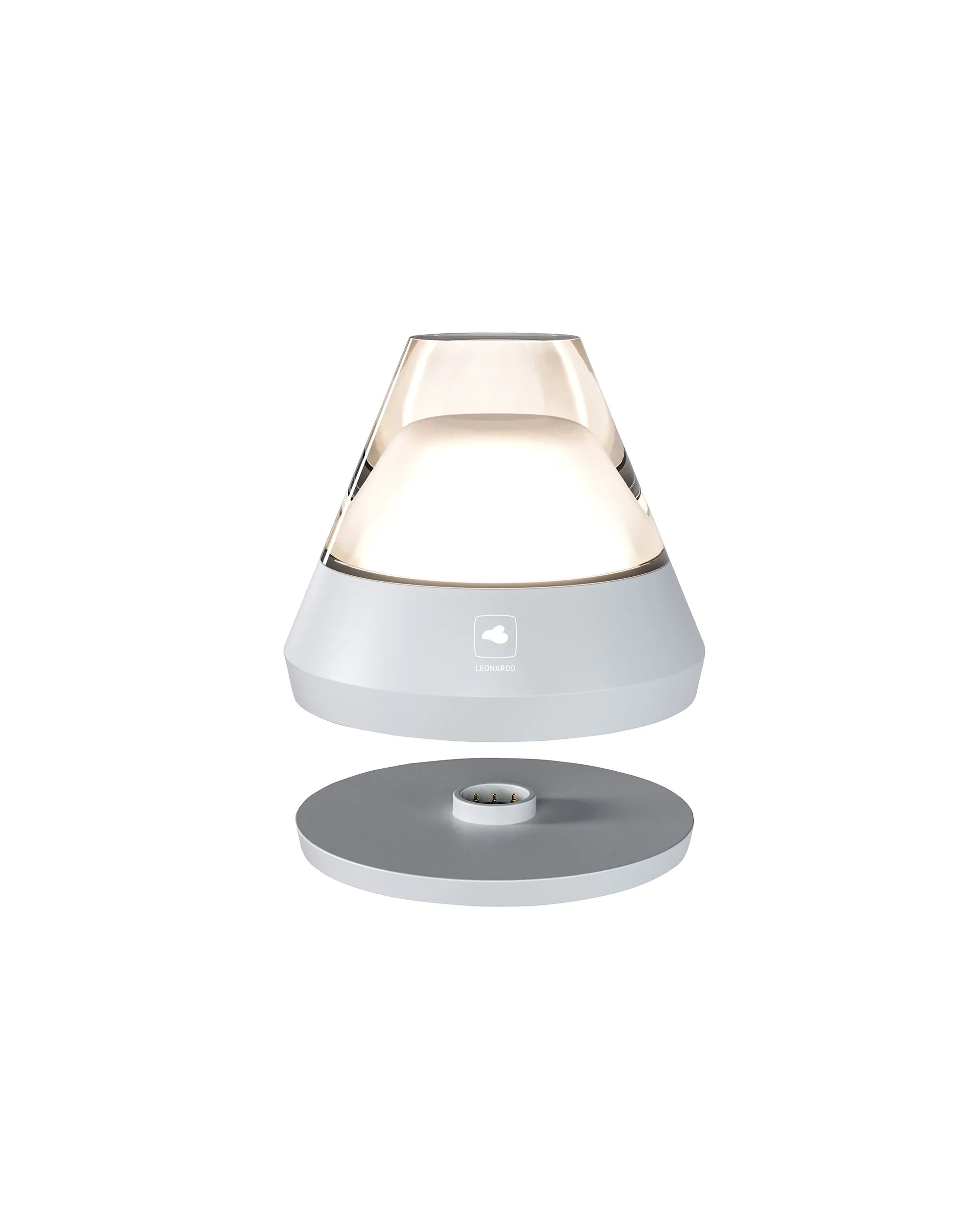 Sompex SALERNO - Weiss RGB-Akkutischleuchte
