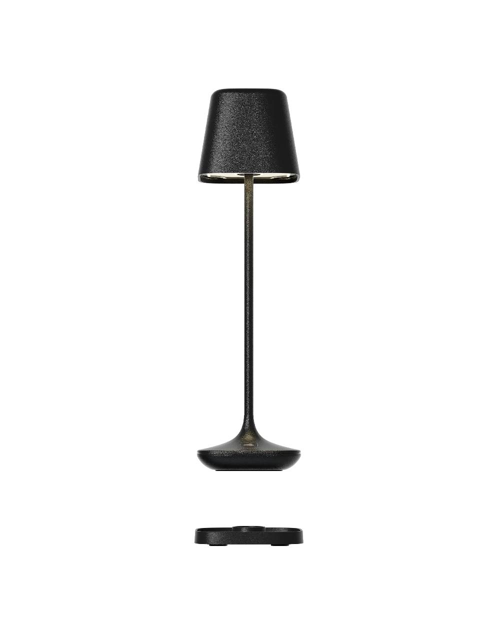 Sompex CAPRI - Schwarz, Akku-Tischleuchte