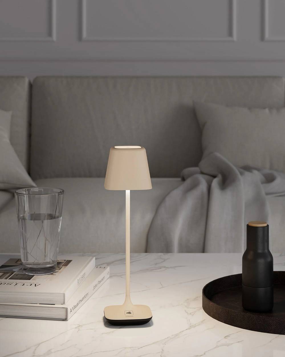 Sompex CAPRI - Sand, RGB Akku-Tischleuchte Cyber Monday