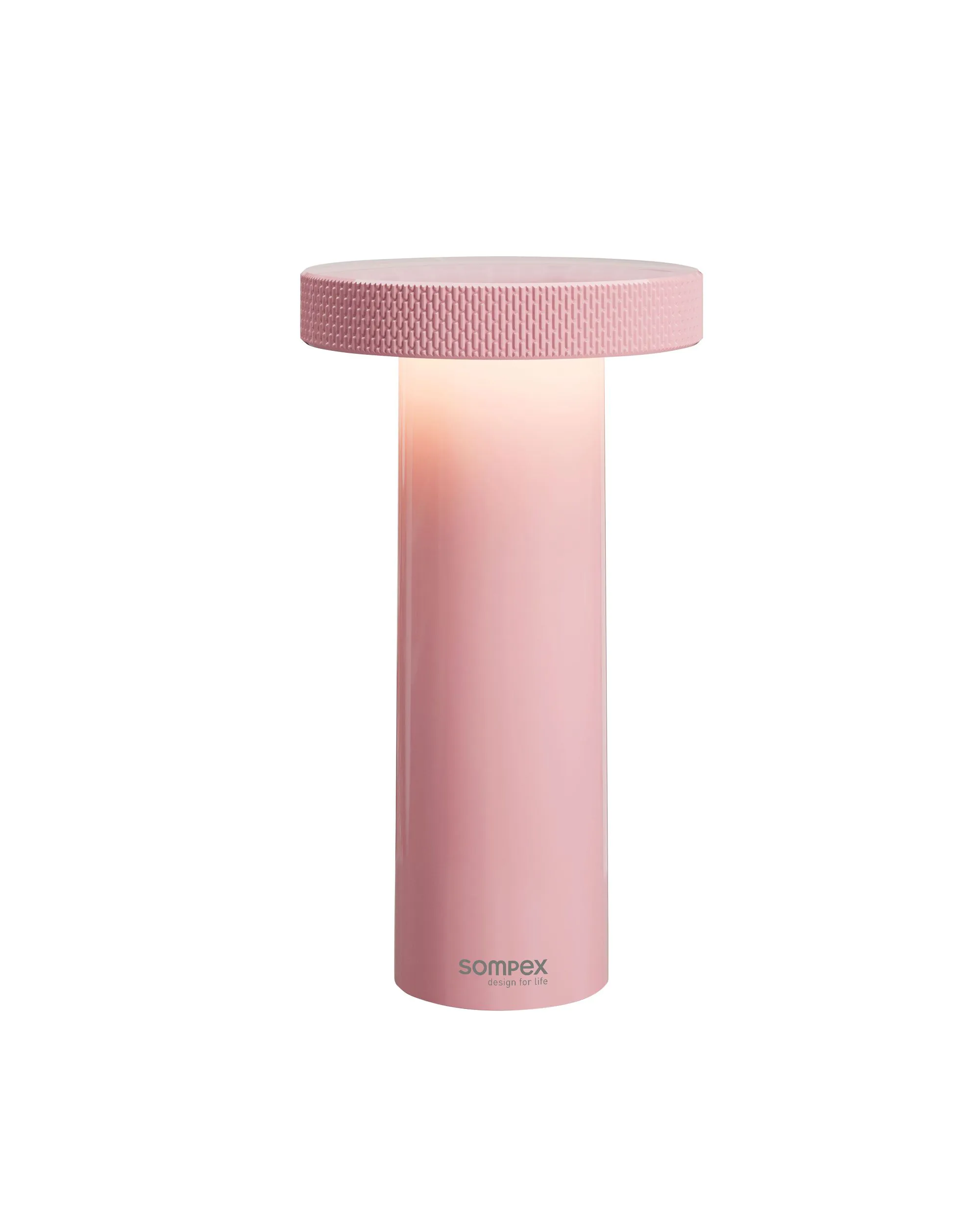 Sompex VOLUME - Rosa, Akku-Tischleuchte